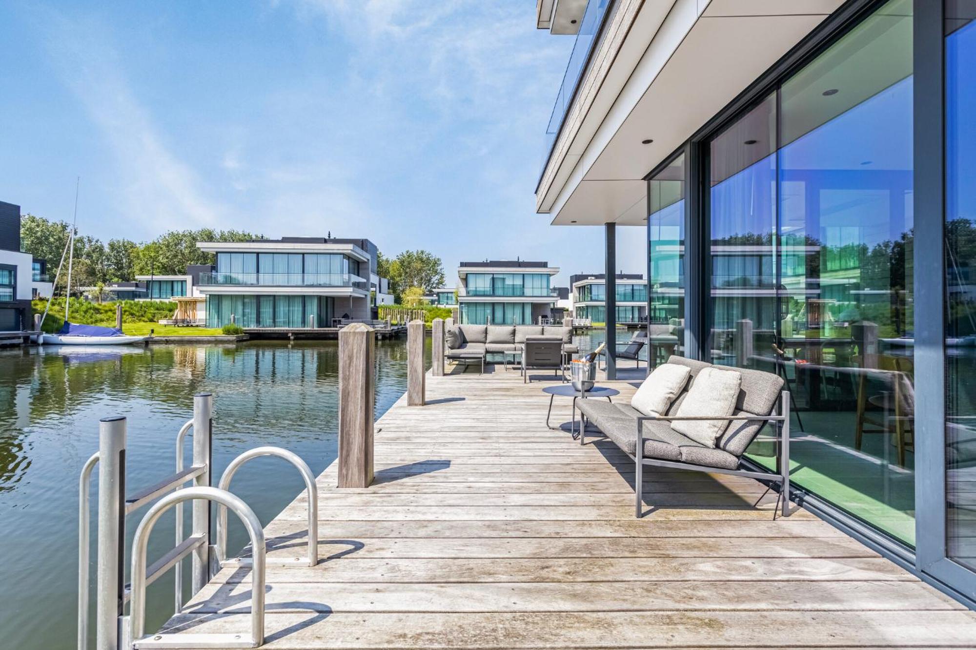 Lake House With Dock At Lake Veere, Zeeland Арнемуйден Екстер'єр фото